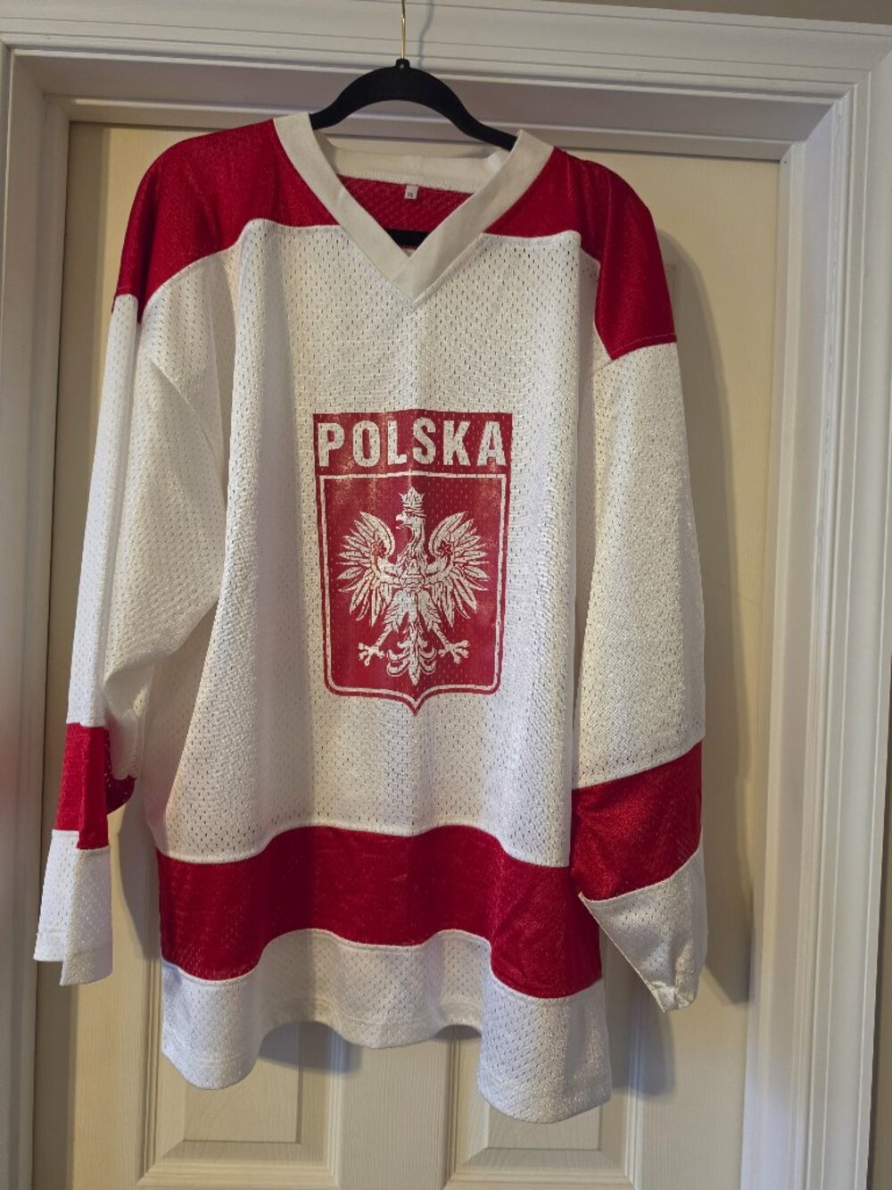 Polish (Polska) hockey jersey